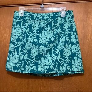 RipSkirt Hawaii Women's Velcro Floral Wrap Skirt Swim Coverup Size Small